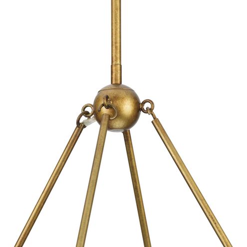 Laurel 8 Light 38 inch Gold Ombre Chandelier Ceiling Light, Design Series