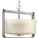 Aspen Creek 2 Light 14.13 inch Brushed Nickel Semi-Flush Convertible Ceiling Light, Design Series