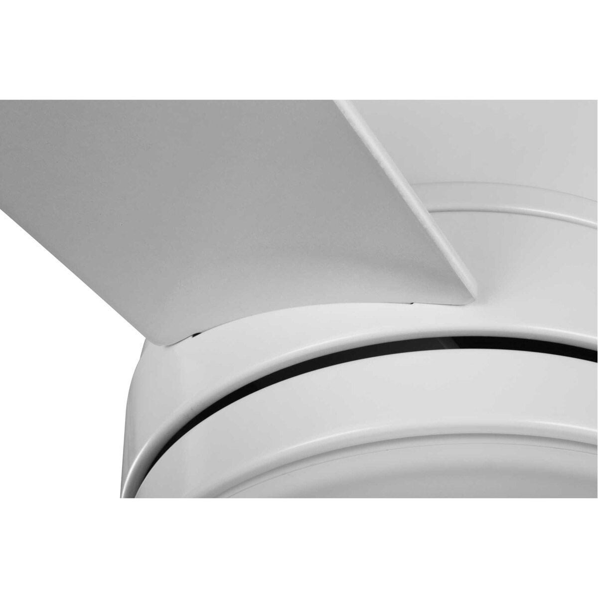 Trevina II 44 inch Satin White with Matte White Blades Ceiling Fan, Progress LED