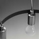 Hangar 8 Light 40 inch Brushed Nickel Chandelier Ceiling Light, Design Series