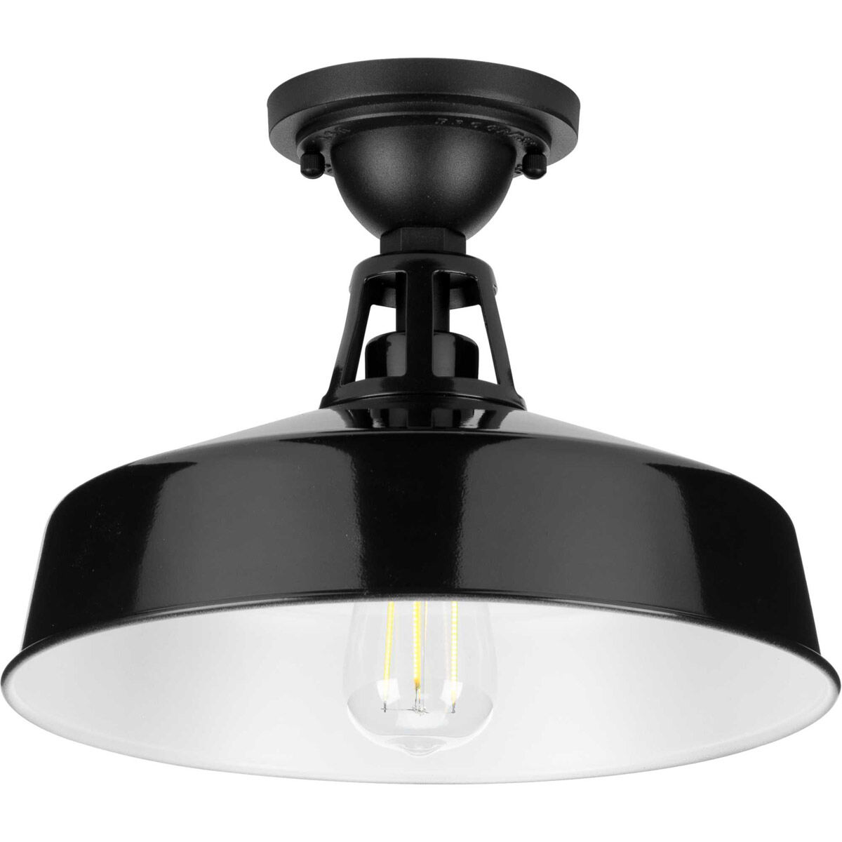 Semi flush deals outdoor light