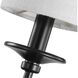 Bonita 1 Light 5 inch Matte Black Wall Sconce Wall Light, Design Series