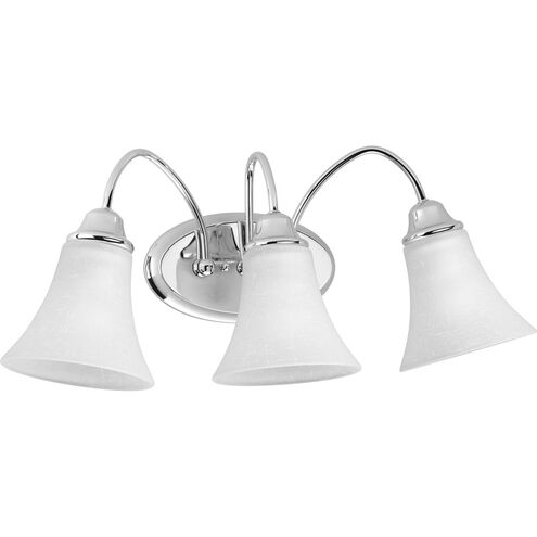 Tally 3 Light 23 inch Polished Chrome Bath Vanity Wall Light