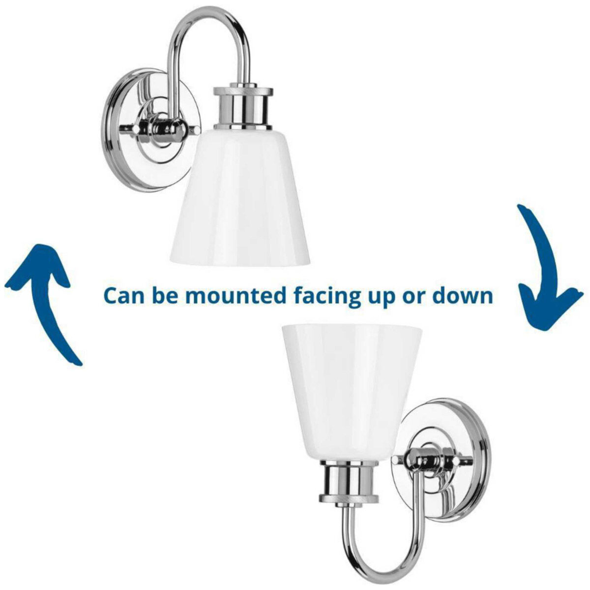 Ashford 1 Light 5 inch Polished Chrome Bath Vanity Wall Light