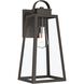 Hedry 1 Light 16 inch Antique Bronze Outdoor Wall Lantern
