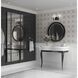 Elara 2 Light 13 inch Matte Black Bath Vanity Wall Light
