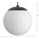 Atwell 1 Light 8 inch Matte Black Pendant Ceiling Light, Small