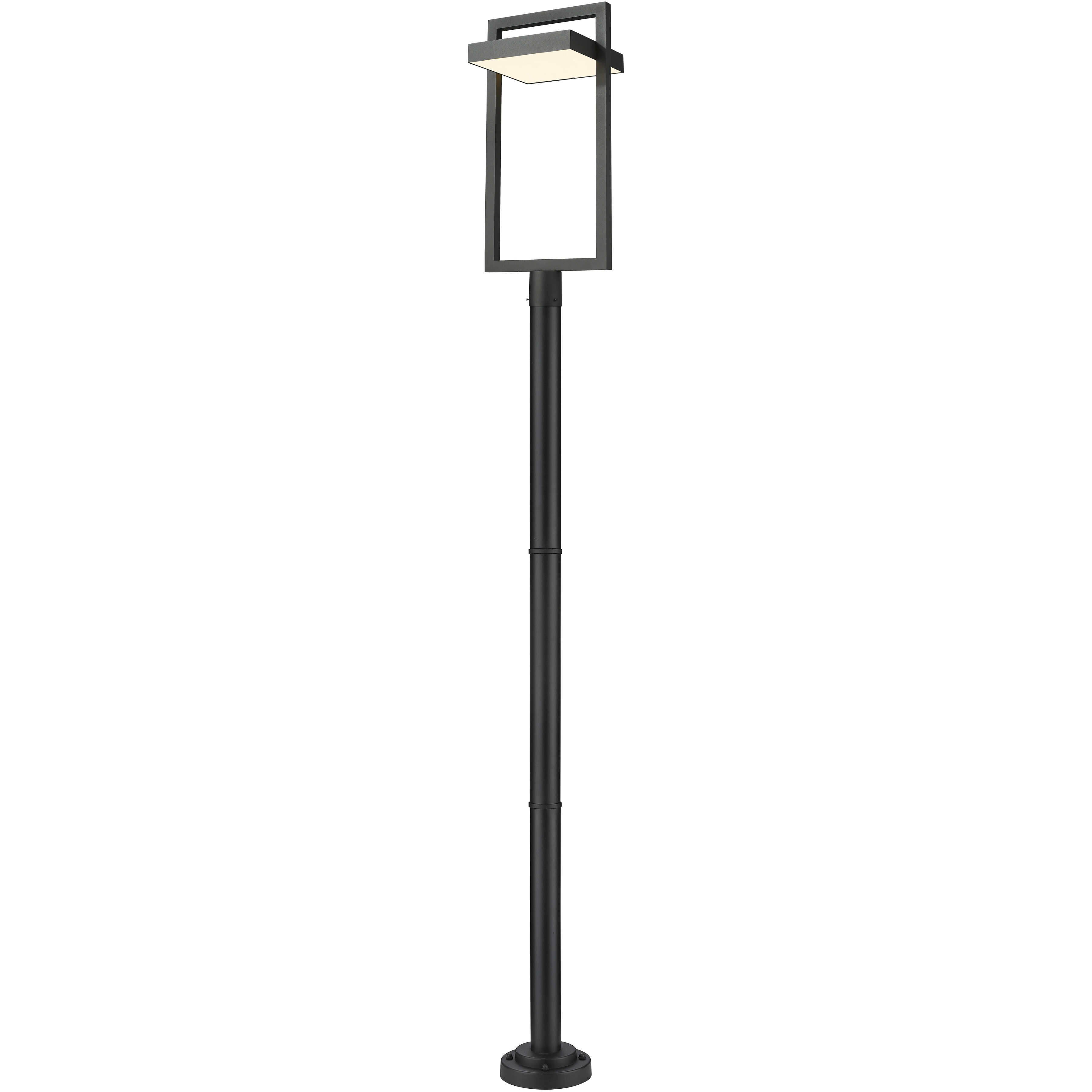 Luttrel LED 104.25 inch Black Outdoor Post Mounted Fixture