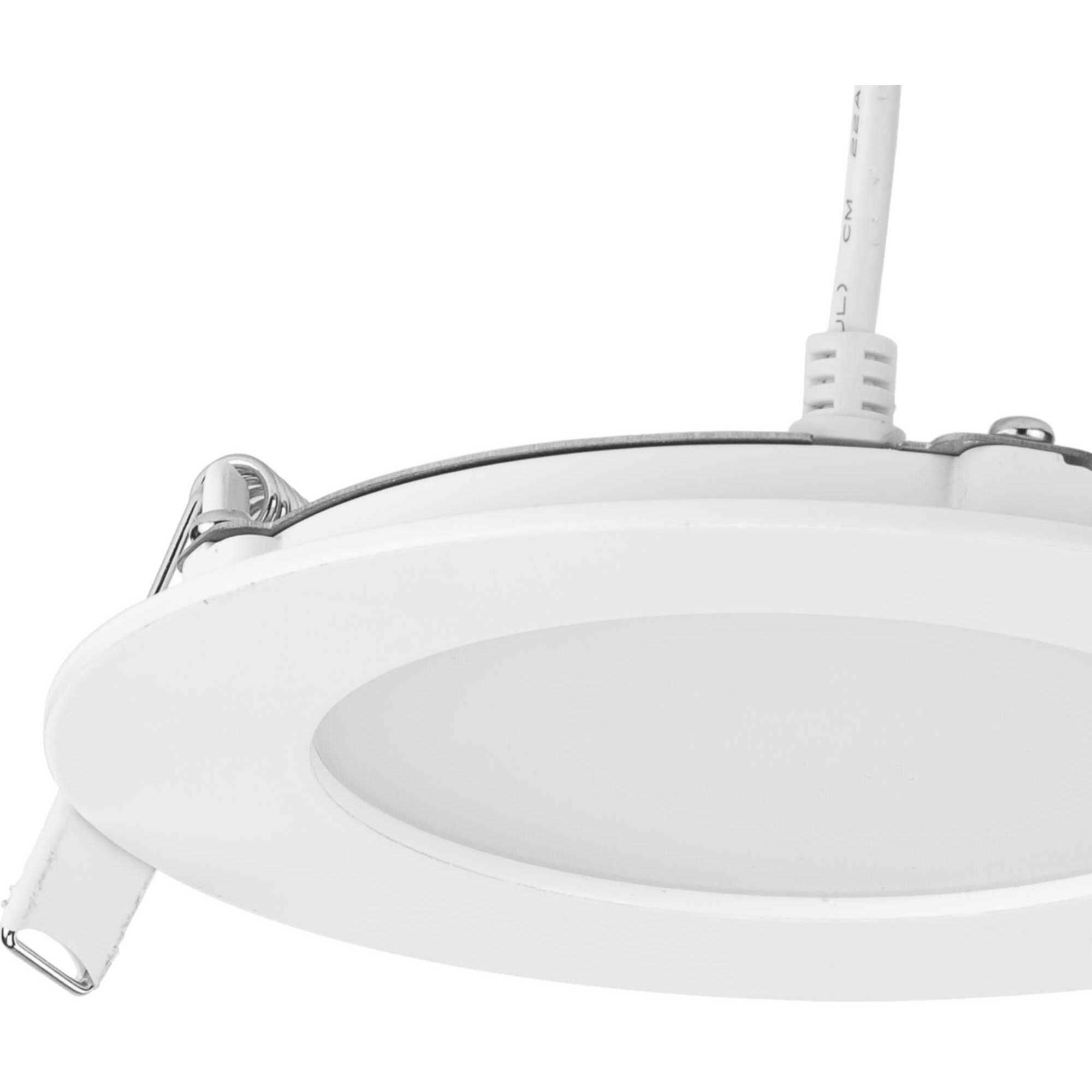 Everlume LED Satin White Canless Recessed Downlight, Progress LED