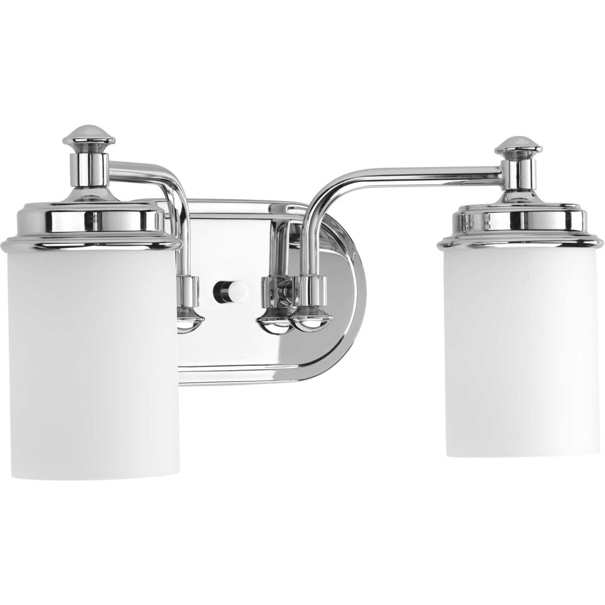 Glide 2 Light 16 inch Polished Chrome Bath Vanity Wall Light, Design Series
