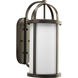 Greetings 1 Light 21 inch Antique Bronze Outdoor Wall Lantern