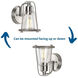Conway 1 Light 6 inch Brushed Nickel Bath Vanity Wall Light