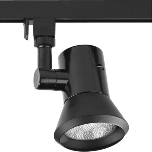 Alpha Trak 1 Light 120 Black Shallow Profile Track Head Ceiling Light