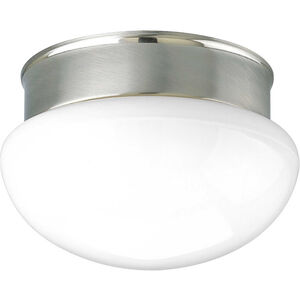 Fitter 2 Light 10 inch Brushed Nickel Flush Mount Ceiling Light in Bulbs Not Included