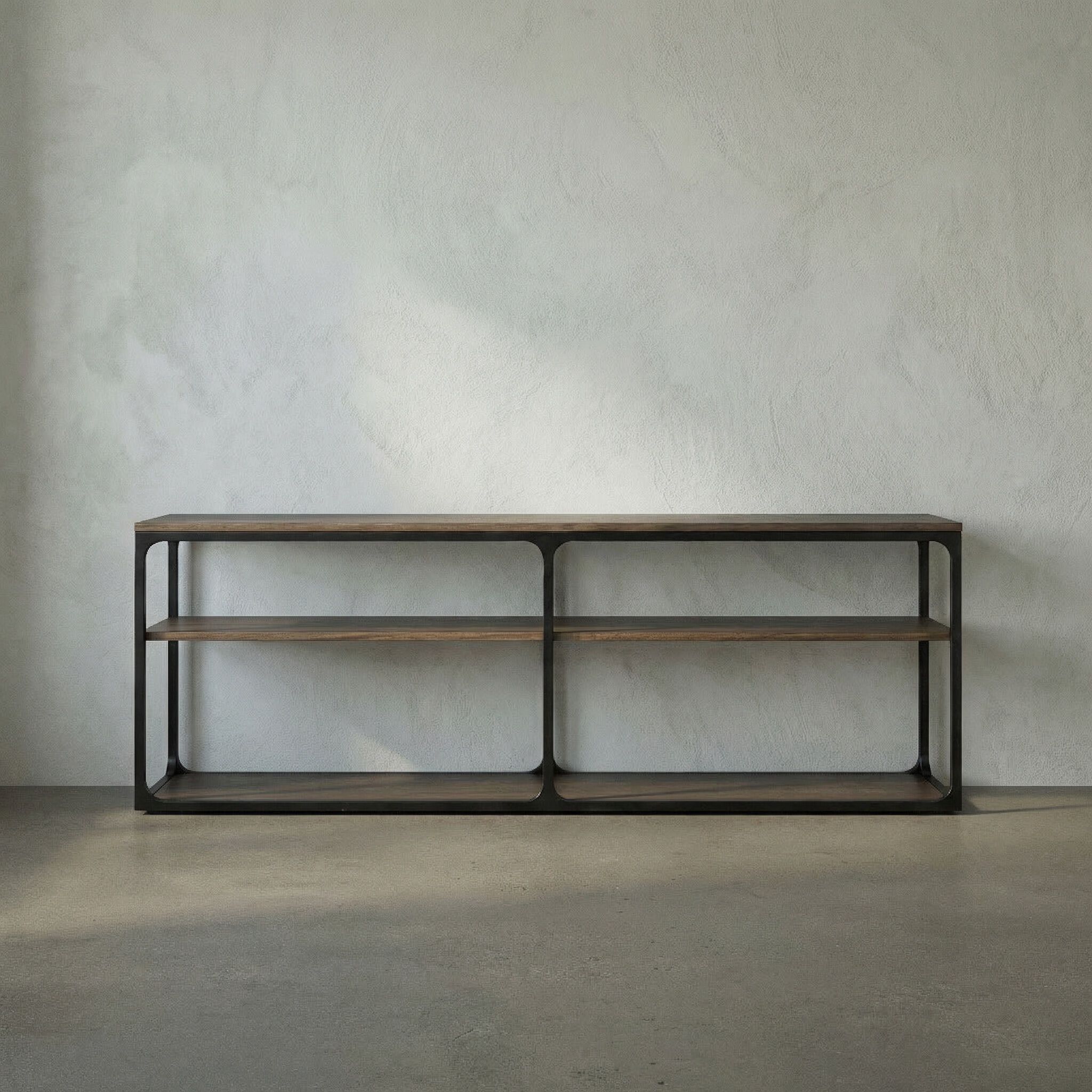 Novie 84 X 15.5 inch Matte Black Console, Large