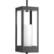 Patewood 1 Light 5.5 inch Matte Black Outdoor Hanging Lantern, Design Series