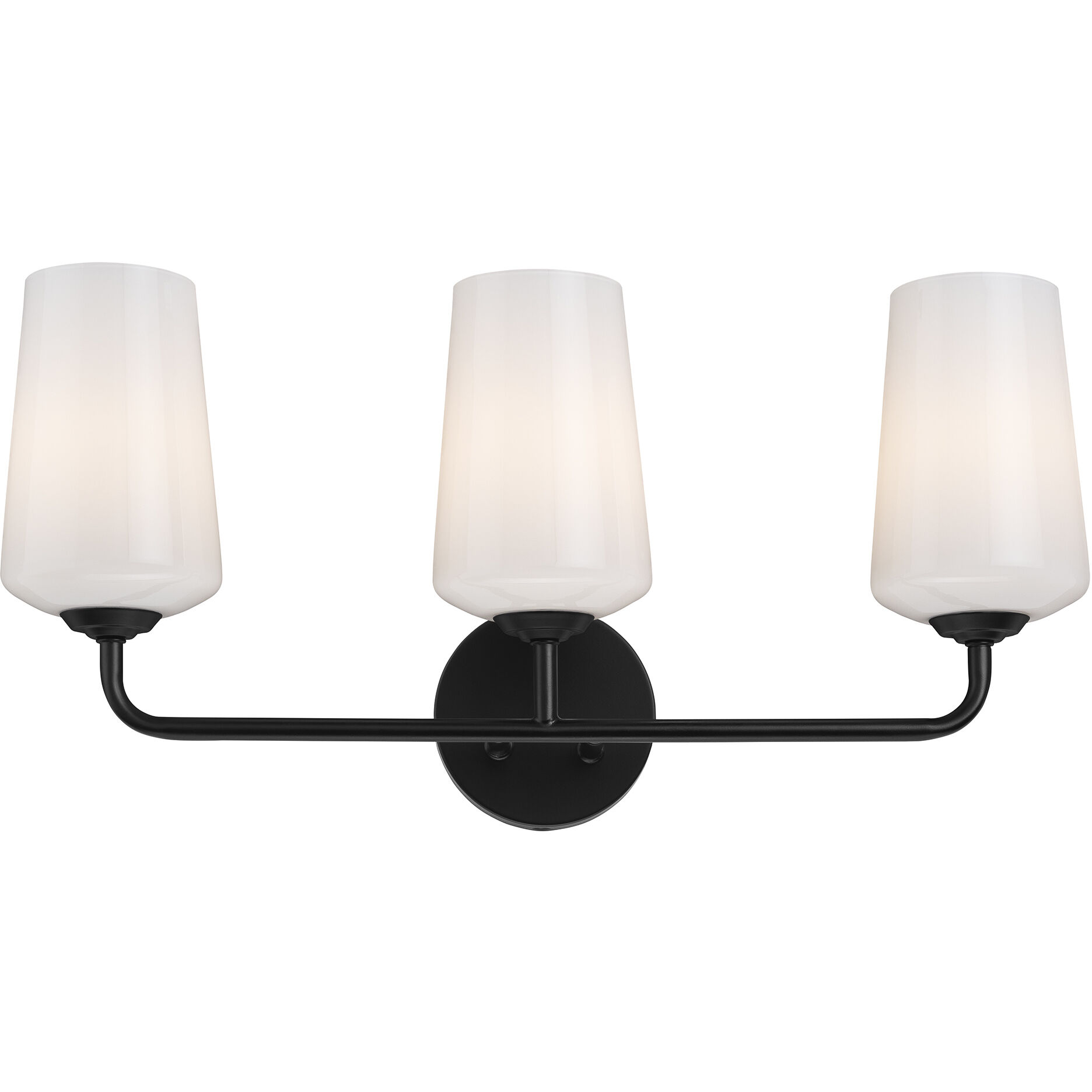 Celino 3 Light 23.25 inch Black Vanity Light Wall Light