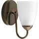 Gather 1 Light 5 inch Antique Bronze Bath Vanity Wall Light in Bulbs Not Included, Standard