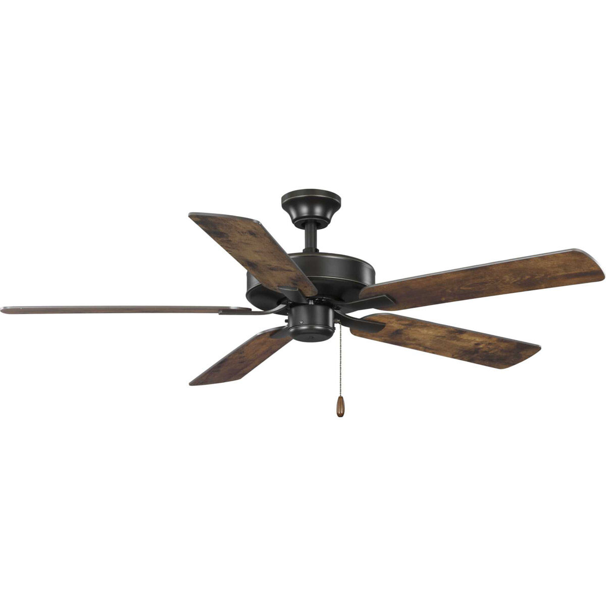 AirPro Builder 52 inch Antique Bronze with Classic Walnut/Distressed Walnut Blades Ceiling Fan
