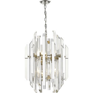 Bova 9 Light 20 inch Polished Nickel Chandelier Ceiling Light