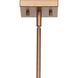 Bradshaw 1 Light 12 inch Antique Copper Outdoor Hanging Lantern, Design Series