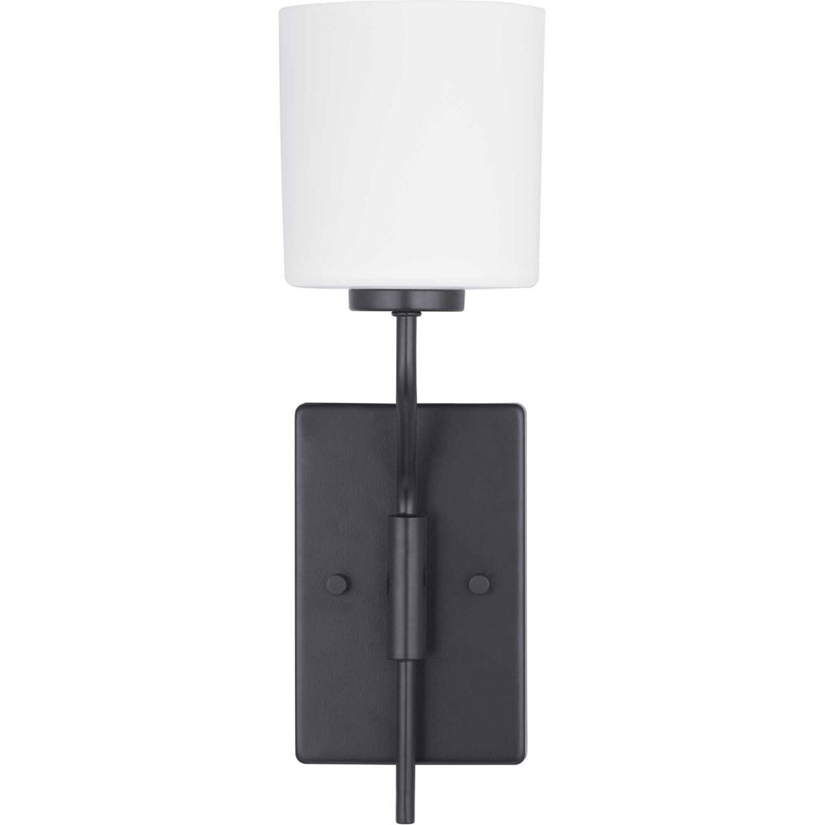 Tobin 1 Light 5 inch Matte Black Wall Bracket Wall Light