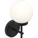 Rigsby 1 Light 7.5 inch Matte Black Wall Sconce Wall Light