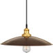 Archives 1 Light 16 inch Antique Bronze Pendant Ceiling Light
