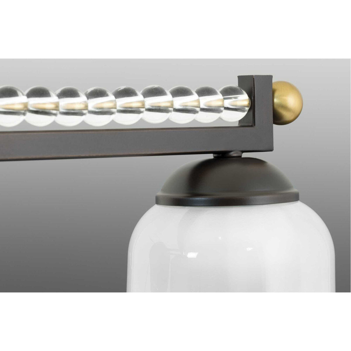 Carlyn 2 Light 13.38 inch Antique Bronze Bath Vanity Wall Light, Design Series