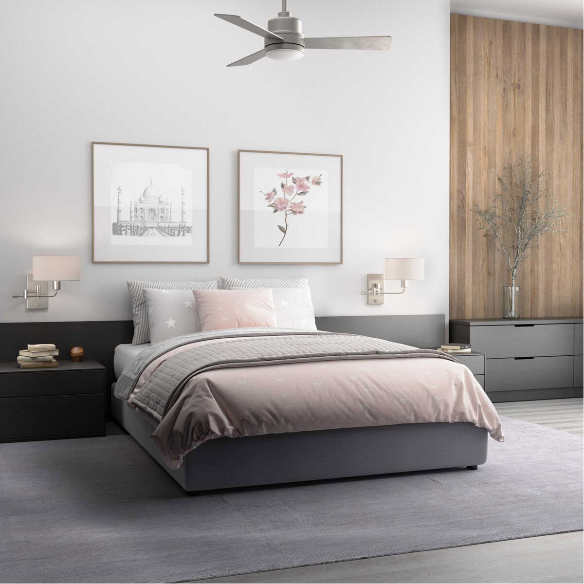 Carrick 1 Light 11 inch Brushed Nickel Wall Light