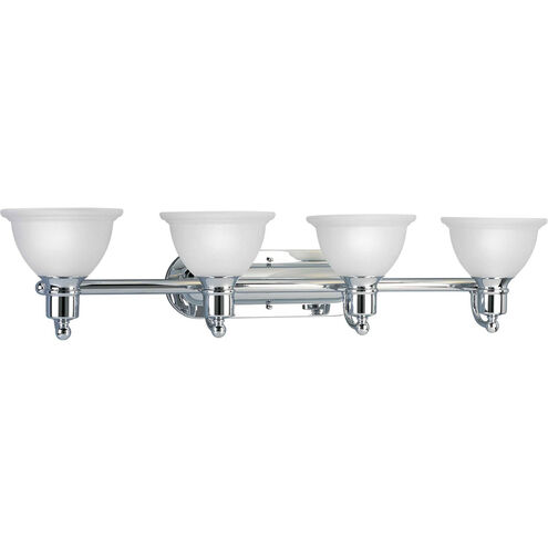 Madison 4 Light 37.5 inch Polished Chrome Bath Vanity Wall Light