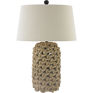 Rope 29.5 inch 150 watt Natural Table Lamp Portable Light