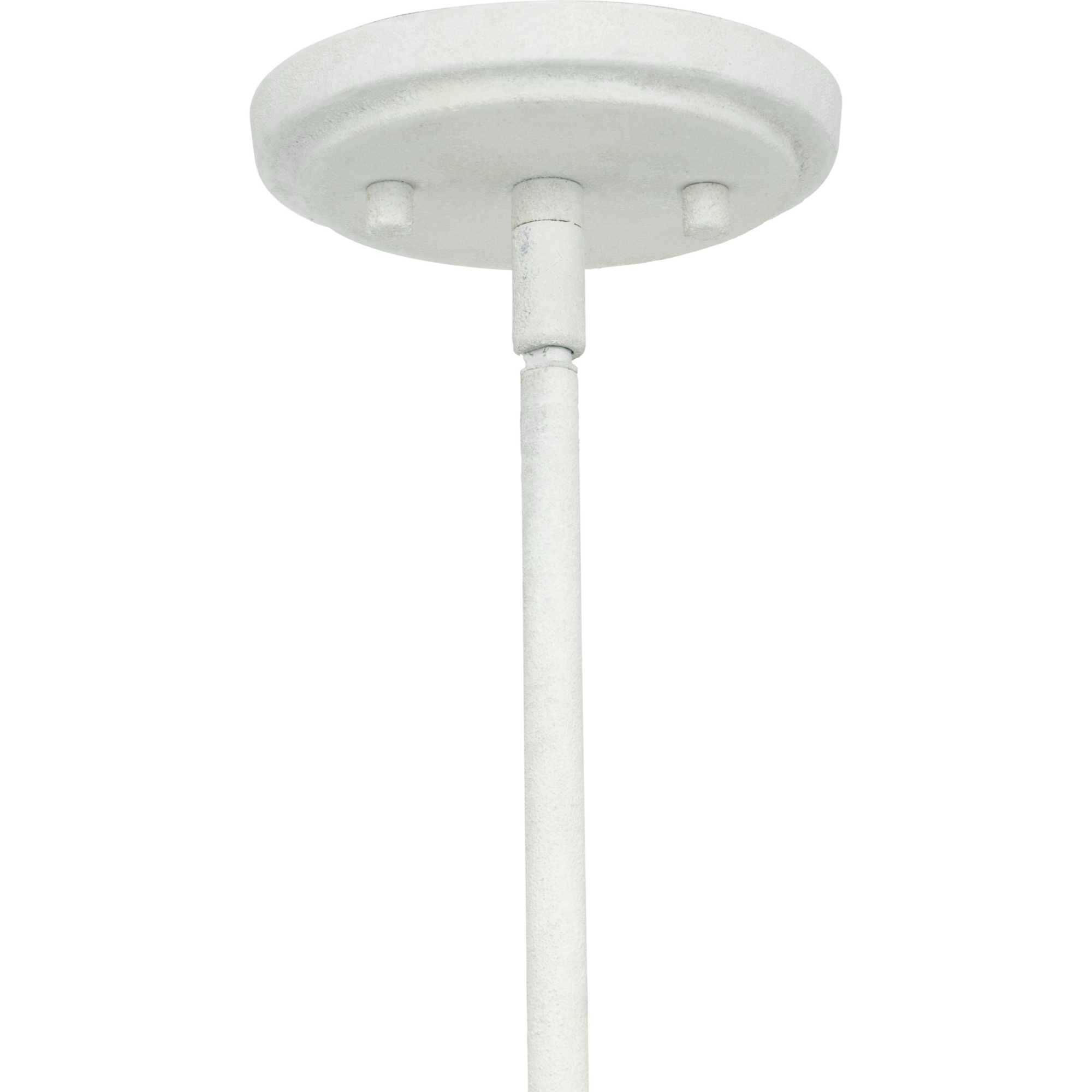 Pinellas 3 Light 12 inch White Plaster Pendant Ceiling Light, Design Series