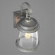 Conover 1 Light 16 inch Antique Pewter Outdoor Wall Lantern, Medium