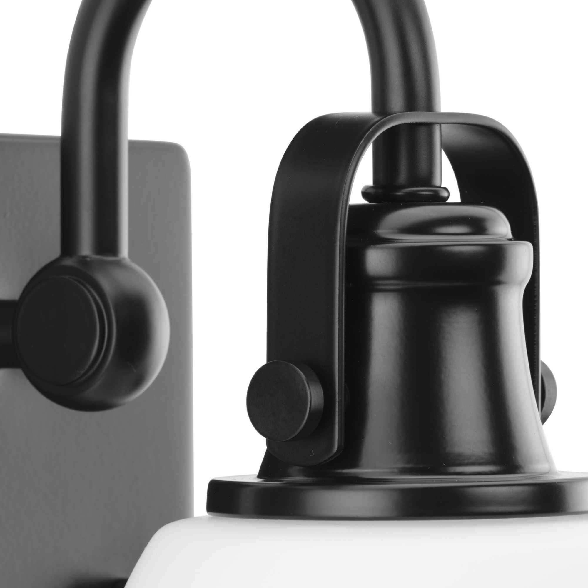 Preston 1 Light 7.5 inch Matte Black Bath Light Wall Light