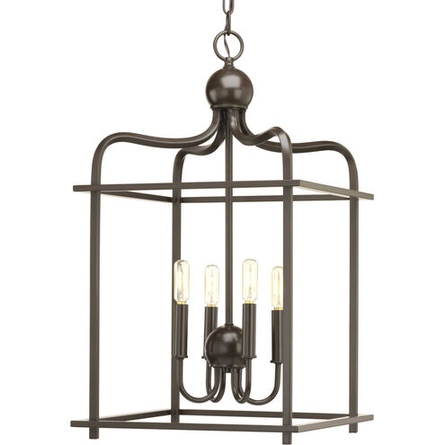 Assembly Hall 4 Light 15.00 inch Pendant