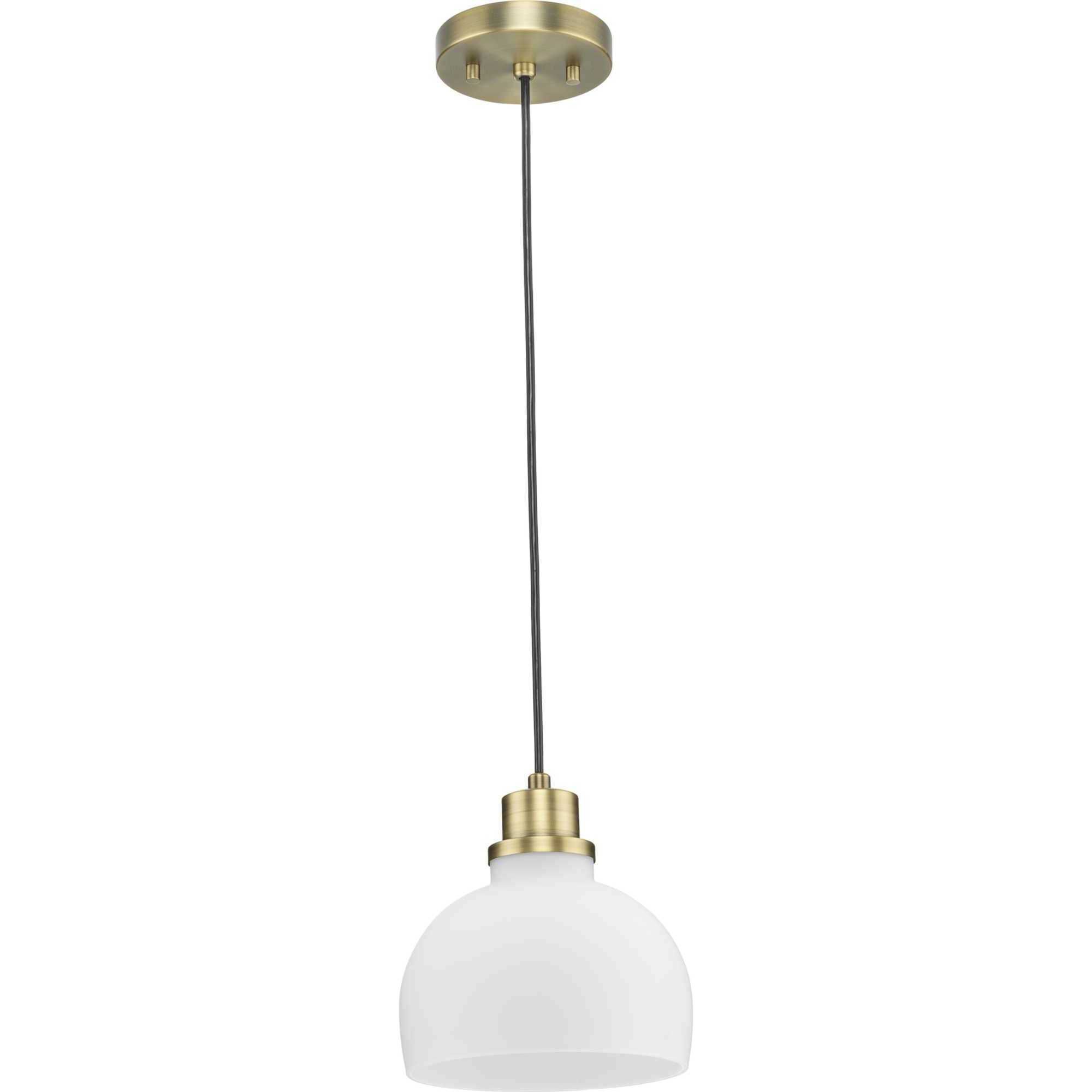 Garris 1 Light 8 inch Vintage Brass Mini Pendant Ceiling Light