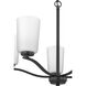 Adley 5 Light 22.87 inch Matte Black Chandelier Ceiling Light 