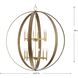 Allegheny 12 Light 42.87 inch Soft Gold Chandelier Ceiling Light, Design Series