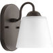 Arden 1 Light 5.88 inch Antique Bronze Bath Vanity Wall Light