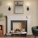 Jheni 1 Light 7 inch Matte Black Wall Sconce Wall Light