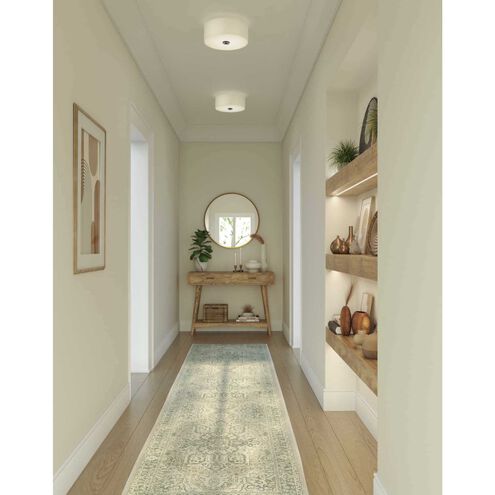 Inspire LED LED 13 inch Graphite Semi-Flush Mount Ceiling Light, Progress LED