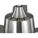 Tarsus 52 inch Brushed Nickel with Silver/Chestnut Blades Ceiling Fan, Progress LED