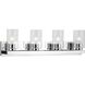 Goodwin 4 Light 29.25 inch Polished Chrome Vanity Light Wall Light