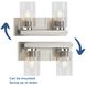 Goodwin 2 Light 12.87 inch Brushed Nickel Vanity Light Wall Light