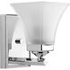 Oasis 1 Light 5 inch Brushed Nickel Bath Vanity Wall Light