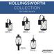 Hollingsworth 1 Light 19 inch Textured Black Outdoor Wall Lantern, Medium