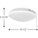 AirPro LED White Fan Light Kit