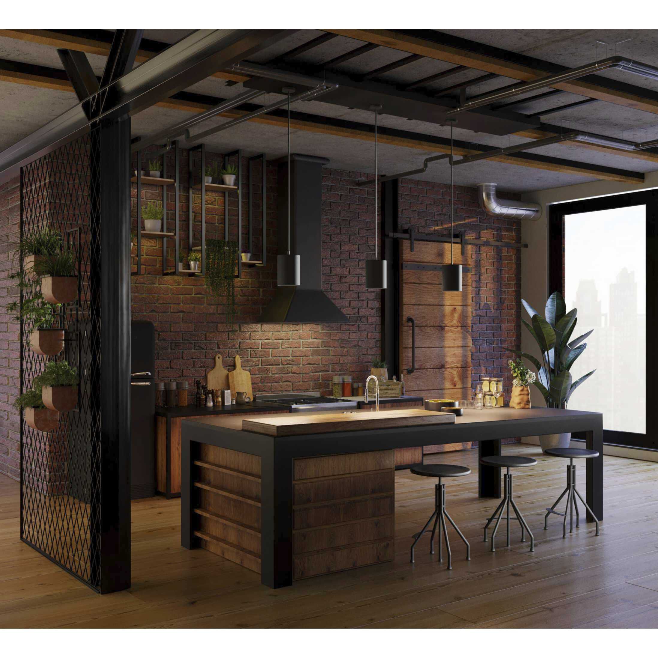 CYL RNDS LED 5 inch Black Outdoor Pendant, Progress LED