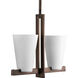 Rock-On 2 Light 16 inch Copper Bronze Hall & Foyer Ceiling Light